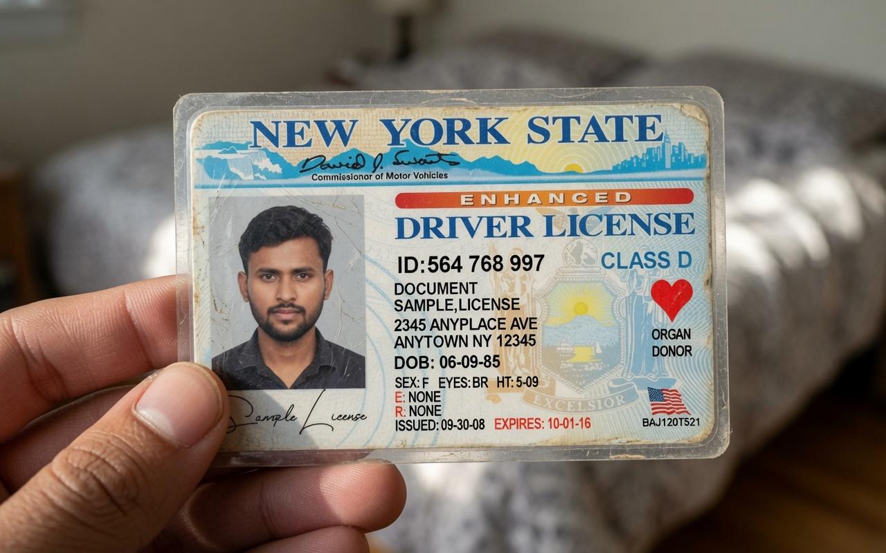 NEW YORK DRIVING LICENSE PLP - PLP Ghor