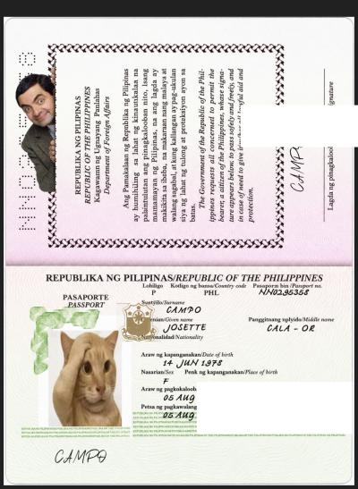 Philippine passport update PLP Design By Rabbe
